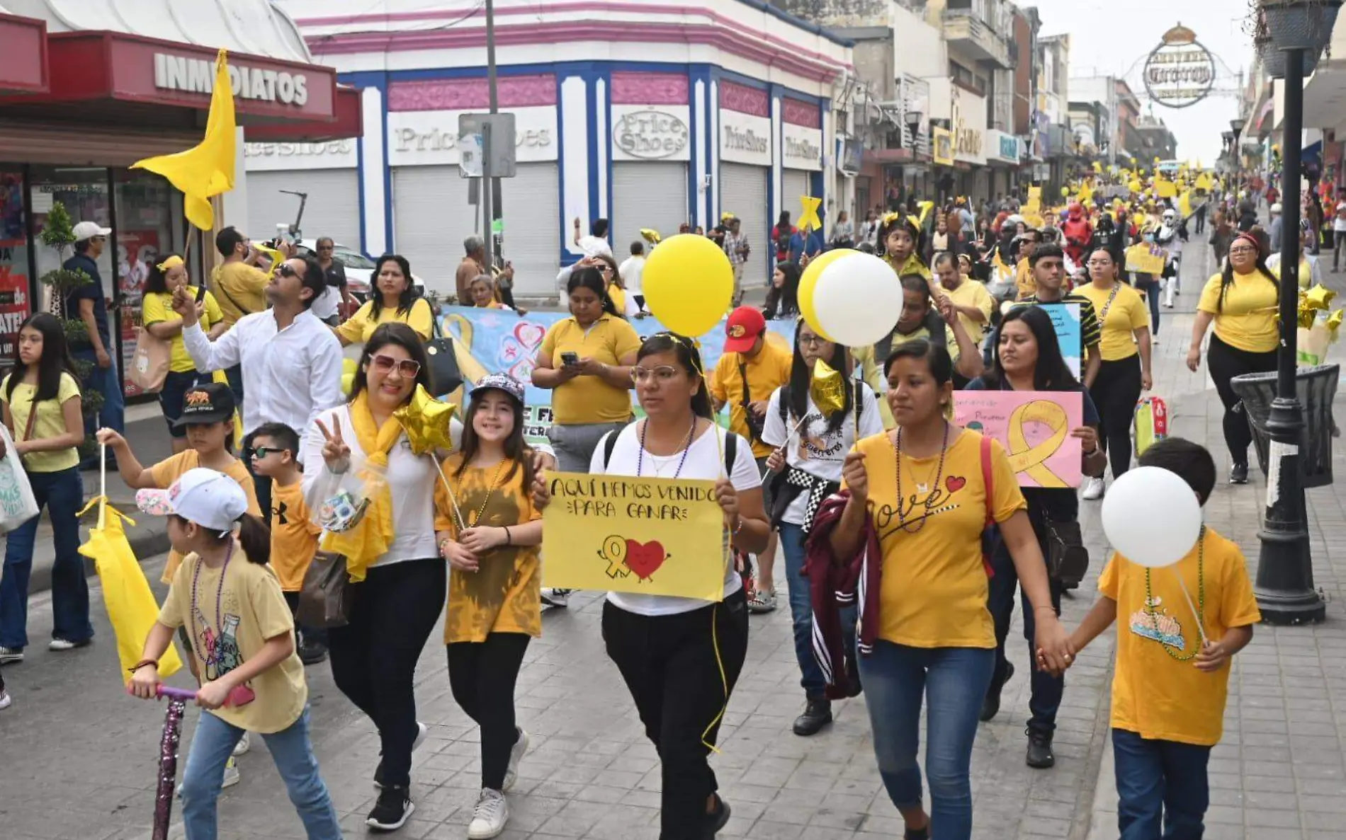 Caminata para concientizar sobre el cáncer en Tampico